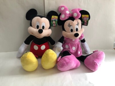 Disney Junior Mickey/Minnie Mouse Combo Jumbo Exclusive 23'' Soft Stuffed Plush