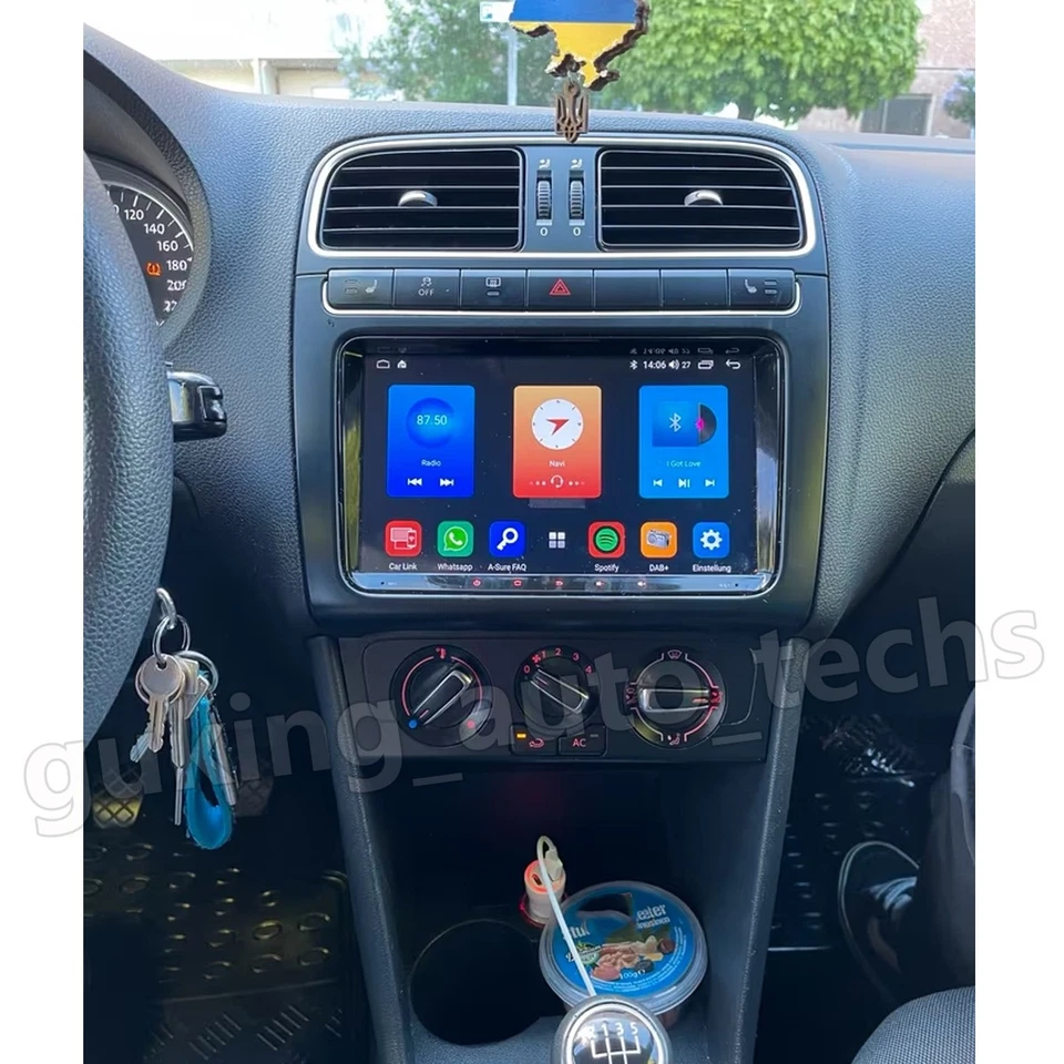 For Volkswagen Polo 2010-2014 Head Unit Android 13 Plug & Play Carplay Radio GPS - image 3 of 4