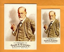 Sigmund Freud lot of 2 - 2009 A & G Baseball - UNLIMITED SHIPPING FOR $4.00