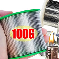 1pc Rosin Core Solder Wire 0.8mm/1.0mm 20g 50g-100g No-Clean Flux 2.0 - NEW