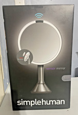 simplehuman 8  Round LED Sensor Mirror with 5...