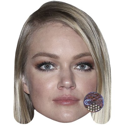 Lindsay Ellingson Celebrity Mask, Flat Card Face, Fancy Dress Mask