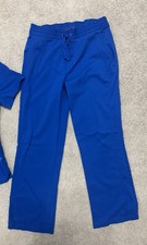Healing Hands Purple Label Scrub Pants Small Blue Women Style 9095