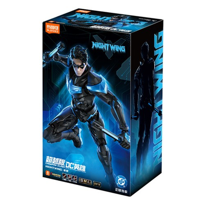 #ad #ad Official BLOKEES DC Heroes Champion Class Nightwing 1 12 Articulated Figure $37.77