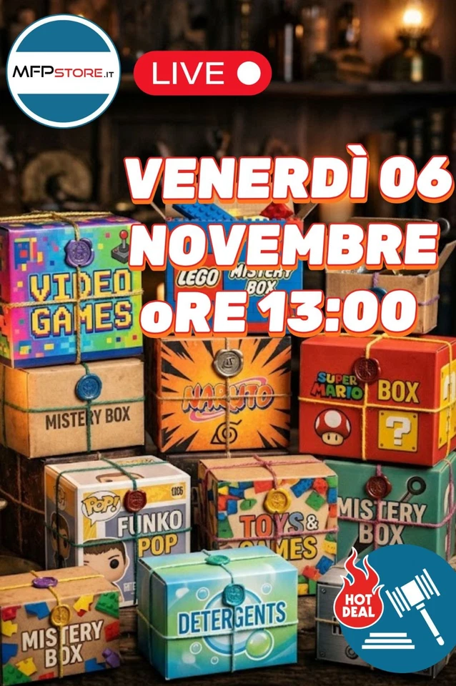 MISTERY BOX SHOW! 📦 Scopri il Contenuto in Diretta