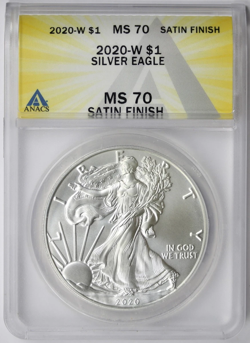 American Eagle MS 70 Graded 2020 Silver Bullion Coins for sale | eBay