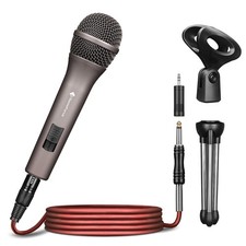 Professional Dynamic Microphone for Singing Karaoke Microphone with 16ft XLR ...