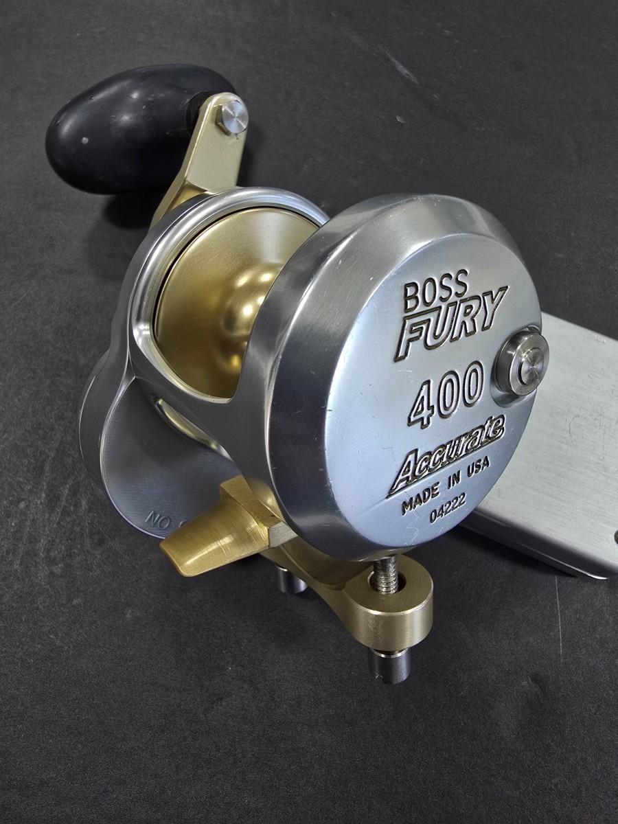 Accurate BOSS FURY 400 NARROW ベイトリール Accurate BOSS Fury 400 ACCURATE Saltwater Baitcasting Reel | eBay