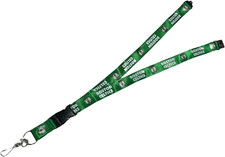 NBA Boston Celtics Basketball Team Green Lanyard Breakaway Closure and Detachabl