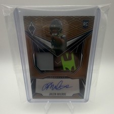2025 Panini Phoenix Rookie Patch Auto Jalen Milroe /199 Seahawks Bronze Pandora