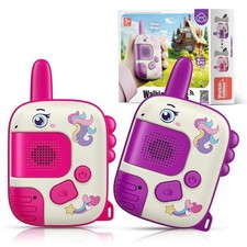 Walkie-Talkie Bambini, Regalo Bambina 3-8 Anni Walkie Talkies Giochi Bambina 3 4