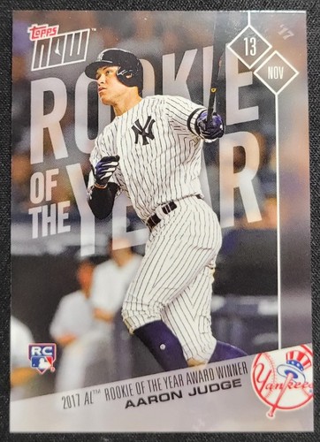 Aaron Judge #OS-64 2017 Topps Now Off Season card