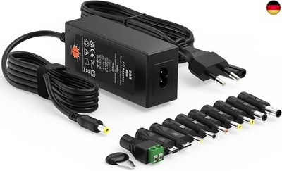 45W Universal Netzteil AC zu DC 5V 6V 7.5V 9V 12V 13.5V 15V 3A Schaltnetzteil mi