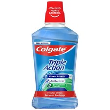 Image of Colgate Triple Action Mouthwash 500ml
