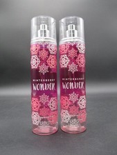 Bath Body Works Winterberry Wonder Fine Fragrance Mist Lot of 2 8 fl oz