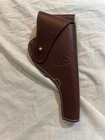 US Army Military M1917 .45 Revolver Holster Reproduction Brown Leather WW1, WW2