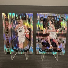 2024 Panini Select WNBA Concourse Breanna Stewart Silver Flash And Unstoppable