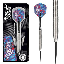 Shot Pro Series Bradley Brooks Gen2 Steel Tip Dart Set 90 Tungsten Barrels 26gm
