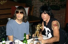 Johnny Ramone Marky Ramone at MTV After Party at the Hudson Hotel - Old Photo