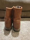 Justin Conductor Brown Western Work Boots Mens 8 D 706 Kiltie Leather USA Lacer — photo 3