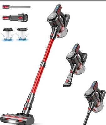 CHEBIO Cordless Vacuum Cleaner, Stick Vacuum with Powerful Suction. Opened Box