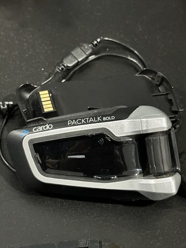 Cardo Packtalk Intecom Motorcycle Helmet Bluetooth Communication System