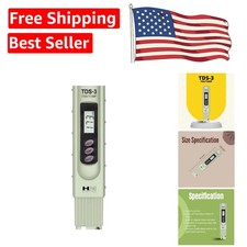 Digital Handheld TDS Meter with Auto-Off Feature - Perfect for Aquariums  Pools