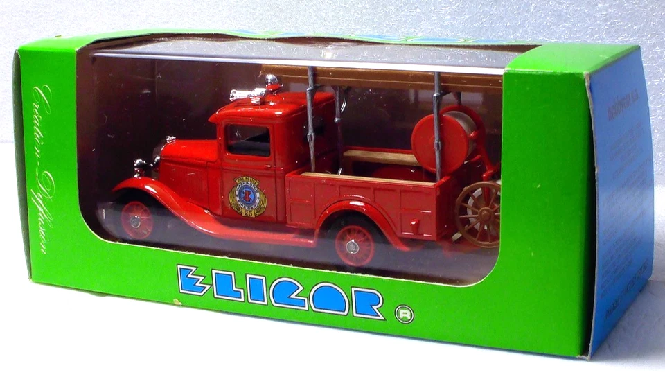 Eligor #1084 Ford V8 1934 Service Pompiers Washington 1:43 Diecast - Image 3 of 3