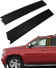 B-Pillar Trim Molding (Pair), 926-243 926-244, Compatible with Black 