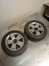 Victory LX Mobility Scooter Front Wheels 10 X 3 Black AS IS SW1