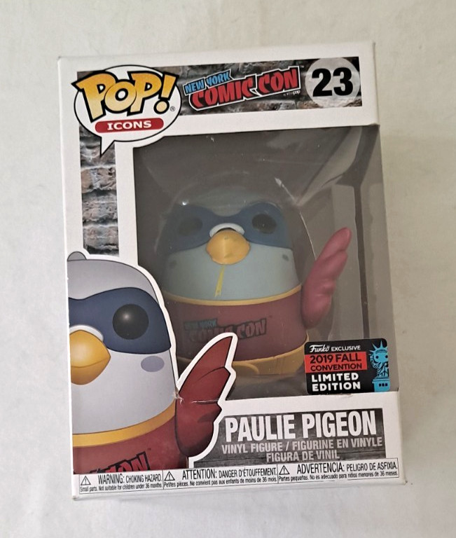 Funko Pop! Vinyl: Paulie Pigeon - New York Comic Con (Exclusive) #23 Le 1500 Pcs