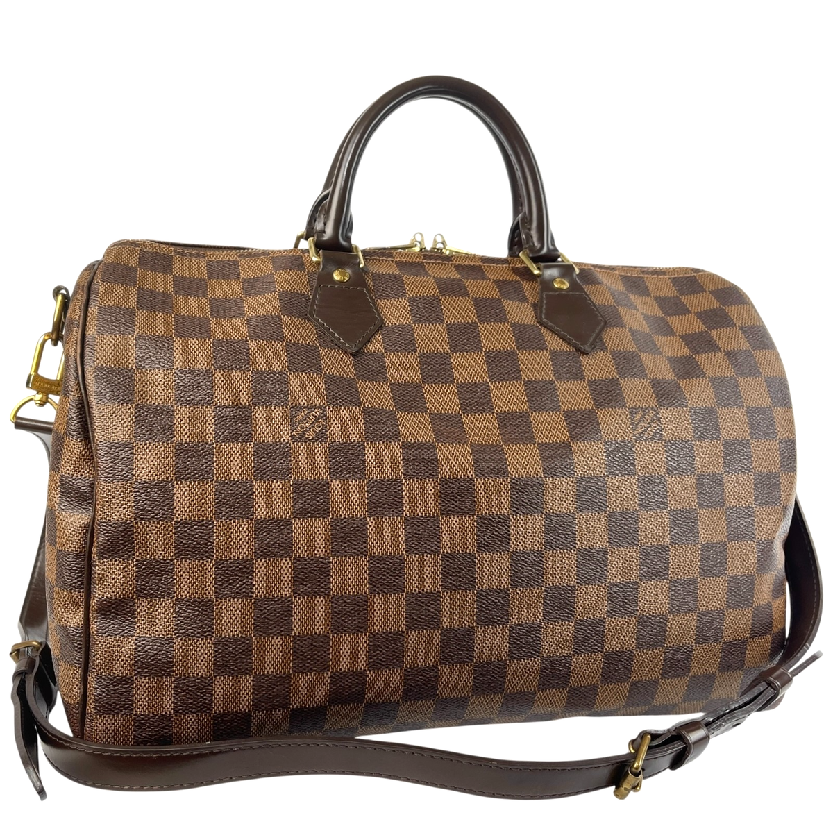 LOUIS VUITTON Speedy 35 Bandouliere Bag Shoulder Strap Boston Bag