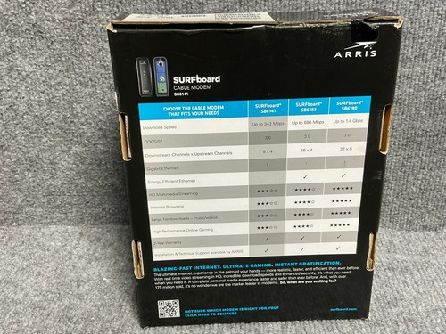ARRIS SURFboard SB6141 🌐 DOCSIS 3.0 Cable Modem High-Speed Internet SB 6141 - 第 6/24 張圖片