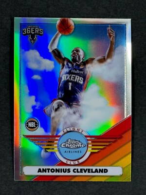 ANTONIUS CLEVELAND REFRACTOR FLIGHT CLUB INSERT #FC-1 TOPPS CHROME NBL 2022/23