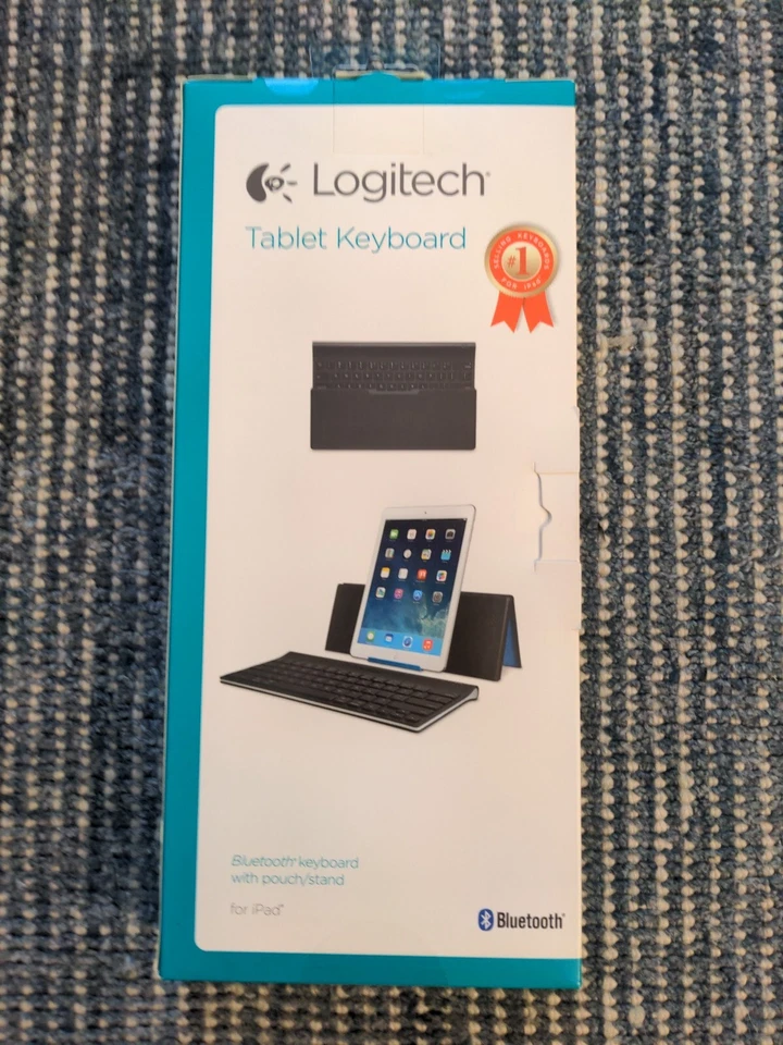 Logitech Tablet Keyboard - Bluetooth With Pouch Stand - For iPad - Image 2 of 4
