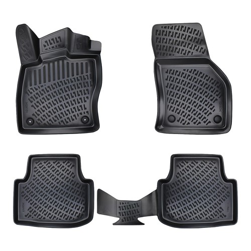 Floor Mats Liners For Cupra Leon 2020-2025 MT All Weather Heavy Duty 3D Car Rugs - Picture 5 of 9