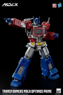 ThreeZero MDLX Transformers OPTIMUS PRIME 1:12 Figure - AUTHENTIC MINT COMPLETE!
