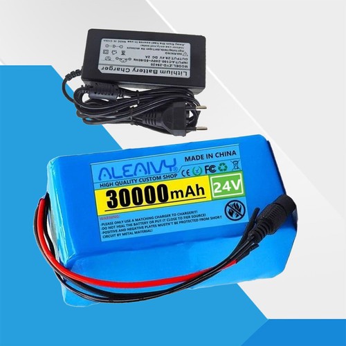 Nueva Batería Eléctrica Li-ion 24V 30Ah 7S3P Pack Cargador Bicicleta 30000mAh Batería - Imagen 11 de 14