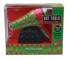Hot Tools Professional 1875 Watt Retro Vibe Turbo Ionic Dryer  hot care