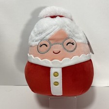 NWT Squishmallow Nicolette Mrs Santa Clause Christmas 2021 8” Plush Toy Winter