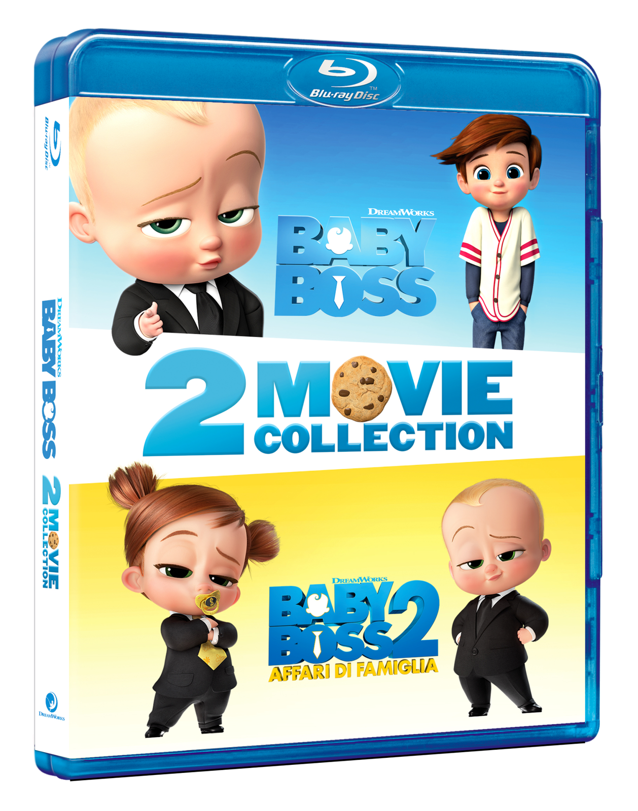 BABY BOSS COLLECTION 2 DISCHI BLU RAY NUOVO