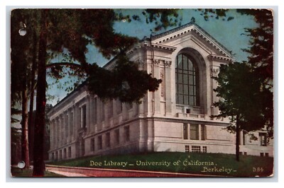 Doe LIbrary University of California Berkeley Berkeley C UNP  DB Postcard O19
