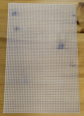 Kunststoff Leinwand 7 Stück 27x17cm Ornamente, 3D-Projekte, Wandteppich, Nähen Stichen Handwerk