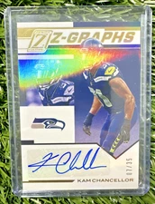 2020 Panini Zenith KAM CHANCELLOR Z-Graphs Auto /35 Seahawks