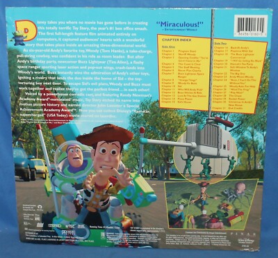 Disney's Toy Story Laserdisc Walt Disney Home Video Laser Disc