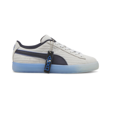 Puma Suede X Ps Lace Up  Youth Boys Grey Sneakers Casual Shoes 39665501