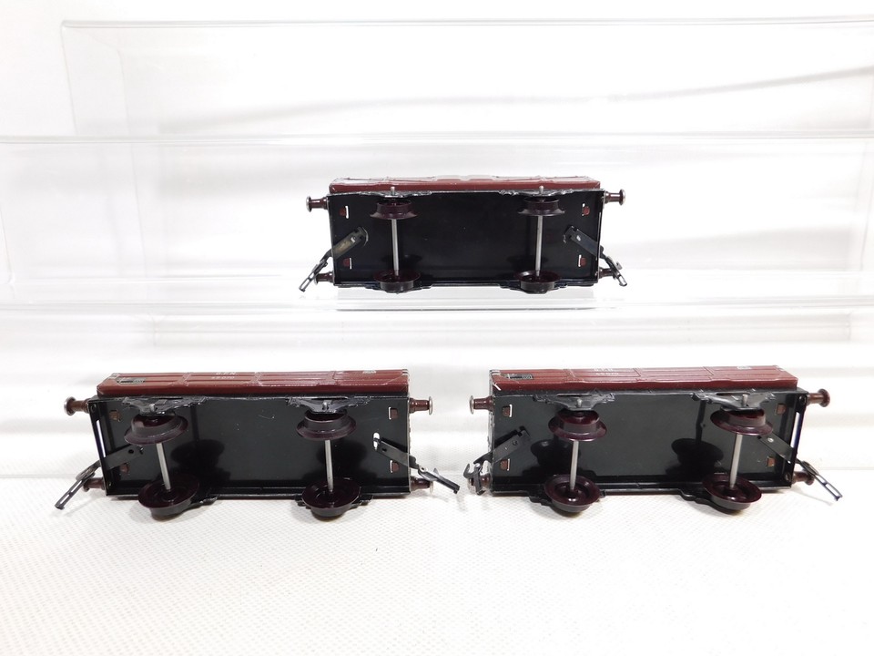 DQ4010, 5 3x Fleischmann Gfn Gauge 0 Sheet Metal Freight Car 45070