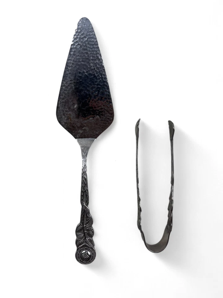 Vintage Kuchenbesteck "Hildesheimer Rose" - 19 Teile - Besteck - Bild 4 von 4