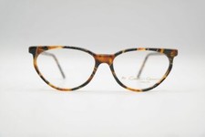 Vintage Ciel Conner CC 184 55[]15 145 Green Brown Oval Glasses NOS