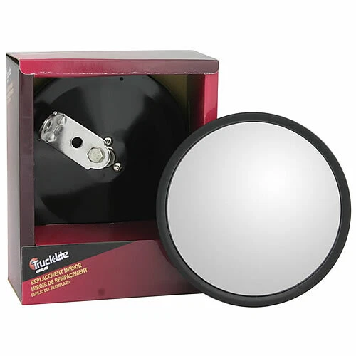 ESPEJO REDONDO CONVEXO TRUCK-LITE 6" NEGRO INOXIDABLE CON MONTAJE 97820, EZGO 648591 Foto 2 de 2